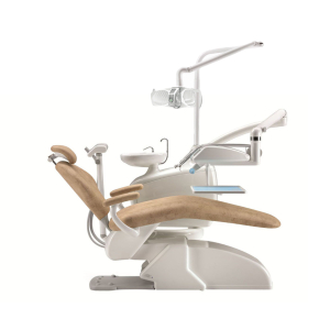 Carving - стоматологическая установка с верхней подачей на 5 инструментов, со скайлером, цвет М05 светло- серый - OMS