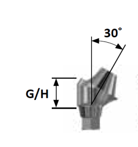 Стоматорг - Абатмент мультиюнит, цилиндр 3.5, угол 30, одиночный, с шестигранником, Mini          