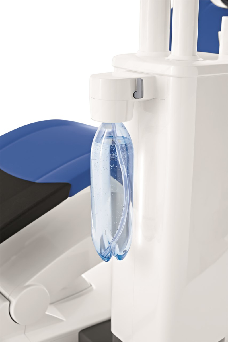 Sirona Intego TS - стоматологическая установка с нижней подачей под влажную аспирацию (цвет сапфир) - Sirona