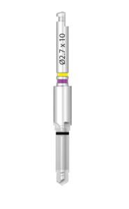Стоматорг - Сверло прямое диаметр 2,7 мм, длина рабочей части 10 мм, для имплантатов диаметром 3.0/3.3