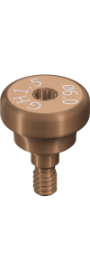 Стоматорг - Формирователь десны WB, диаметр 6 мм, высота десны 1,5 мм, высота абатмента 2 мм