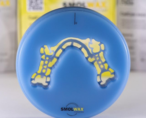 Стоматорг - Диск воск Smolwax для закрытой системы zircon zahn 95, 12 мм, синий.