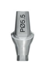 Стоматорг - Абатмент Astra Tech полупрофильный Profile, диаметр 5,5 мм, высота 3,0 мм.