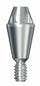 Стоматорг - Абатмент Astra Tech Uni 3.5/4.0, конусный 20°, диаметр 3,5 мм, высота 0,5 мм.