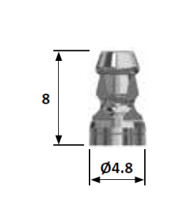 Стоматорг - Трансфер для закрытой ложки для мультюнит абатмента, мостовидный, c шестигранником