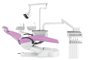 Установка стоматологическая BZ637 Standart с нижней подачей цвет МР07 розовый - Fengdan