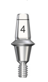 Стоматорг - Абатмент Astra Tech прямой 3.5/4.0, диаметр 4 мм, высота 0,5 мм.