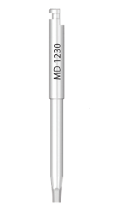 Стоматорг - Ключ для винтов машинный, длина рабочей части - 30 мм, диаметр 1.2 мм.