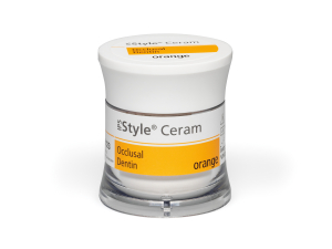 Стоматорг - Дентин окклюзионный IPS Style Ceram Occlusal Dentin, 20 г, оранжевый.