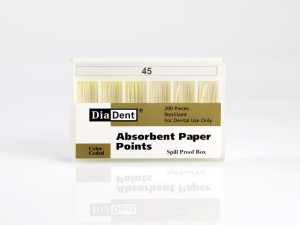DiaDent Group International Штифты бумажные, абсорбирующие, 02 №45-80, 200 шт. (DiaDent)