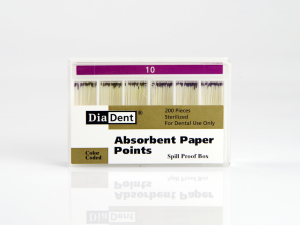 DiaDent Group International Штифты бумажные, абсорбирующие, 02 №10, 200 шт. (DiaDent)