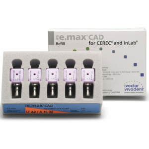 Стоматорг - Блоки IPS e.max CAD CER/inLab LT A1 A14 (S) 5 шт.  