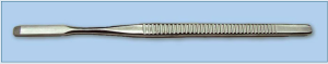 Стоматорг - Долото с рифленой ручкой плоское 6 мм (Можайск)
