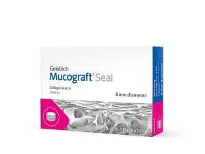 Стоматорг - Коллагеновый матрикс: Mucograft Seal d=8 мм, коллагеновый матрикс для регенерации мягких тканей