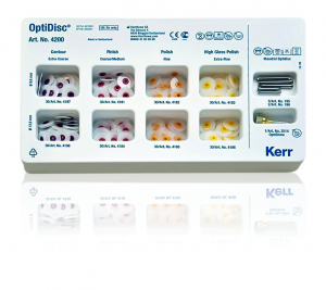 Kerr Диски OptiDisc Assorted Kit, 240 шт, 9,6 мм и 12.6 мм очень грубые, грубые, тонкие, ультратонкие.