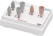 Стоматорг - Набор полиров для композитов, силиконовые, Silicon Polisher Composite Kit 1395 (6 инструментов).