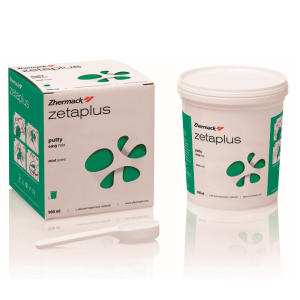 Слепочная масса С-силикон ZETAPLUS для снятия слепков, высокой вязкости, базовый слой, жесткий и стойкий к деформации 1.53 кг (900 мл).