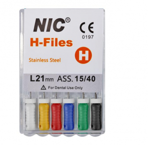 Стоматорг - H-file Nic Superline № 035 28 мм, 6 шт. - ручной каналорасширитель