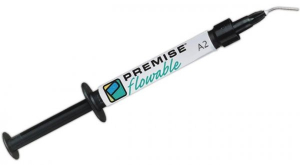 Kerr Premise Flowable 1 Syringe Refill, А1: светополимеризуемый, нанокомпозитный, 1 шприц  по 1,7 г. 