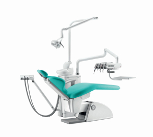 Установка стоматологическая LINEA ESSE Plus (17/1510),  с подвижным креслом ArcadiaEXT, цвет 027 салатовый - OMS