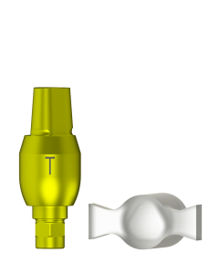 Стоматорг - Слепочный трансфер для закрытой ложки, включая винт абатмента и колпачок позиционирующий, D 3,8