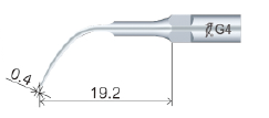 Насадка G4 для скайлера, для снятия зубных отложений (подходит к Woodpecker, EMS) - Woodpecker