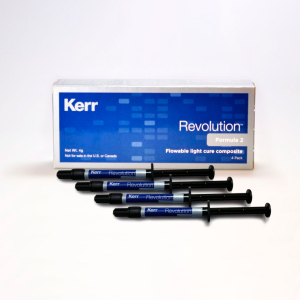 Kerr Revolution Intro Kit-жидкий композит набор, 4 шприца х 1 г, А2, В3, С3, универсальный опаковый.