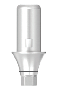 Стоматорг - Титановое основание для цементируемого абатмента, для стандартных\широких имплантатов диаметр 4.5, высота 5, десна 1,  без шестигранника.